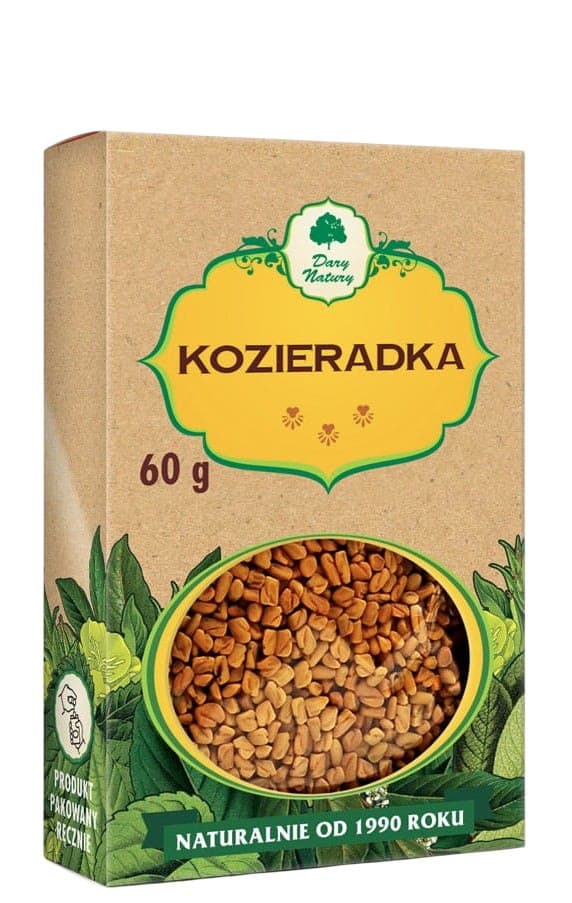 Dary Natury - Fenugreek - Herbal Supplement – Dary Natury förpackning