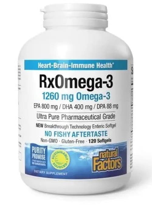 Natural Factors - 1260mg - 120 Sgels