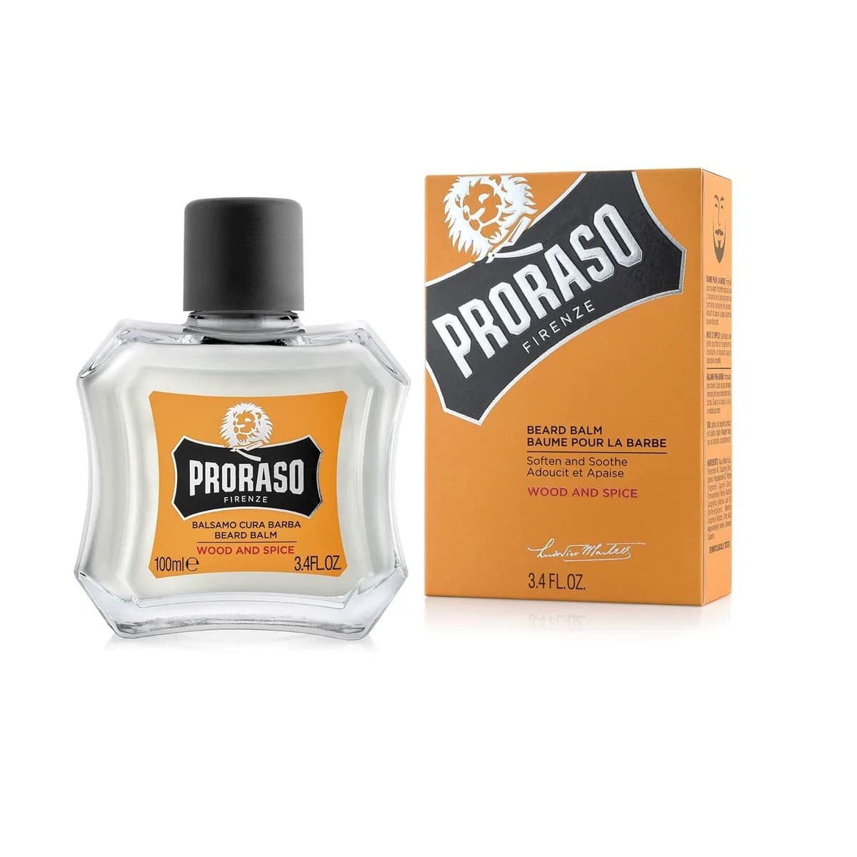 Lenor - Beard Balm Wood Spicy 100ml – Lenor packaging