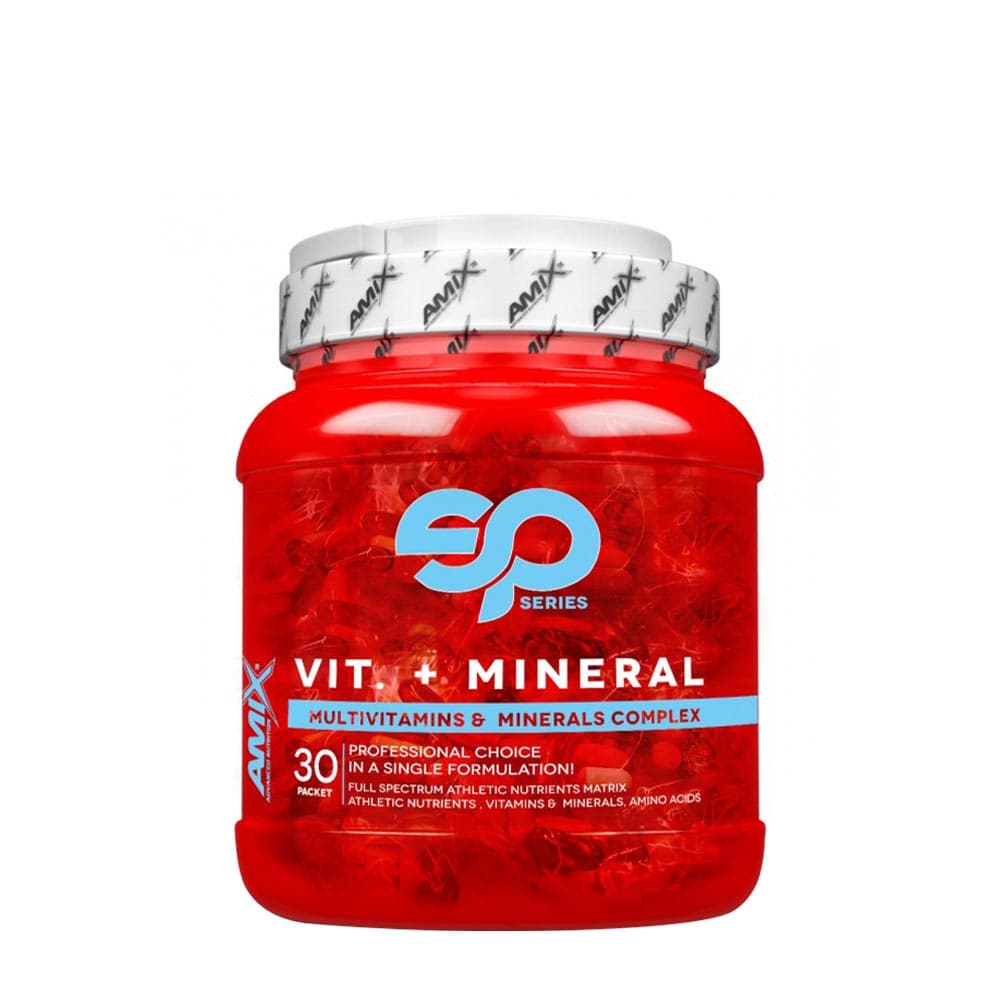 Amix Super Vitamin & Mineral Pack - 30 Sachês – Amix packaging