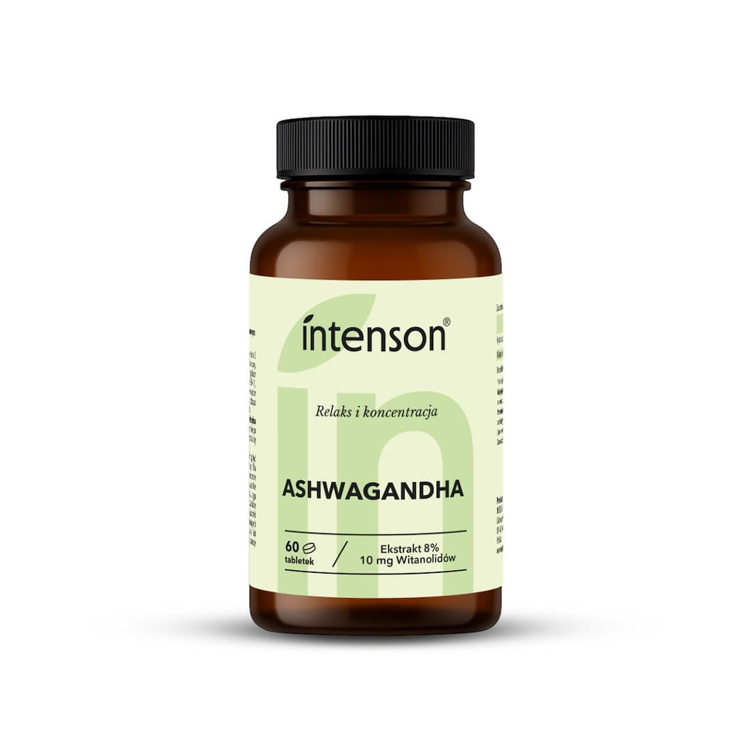 Intenson Ashwagandha 10 mg witanolidów 60 tabletek