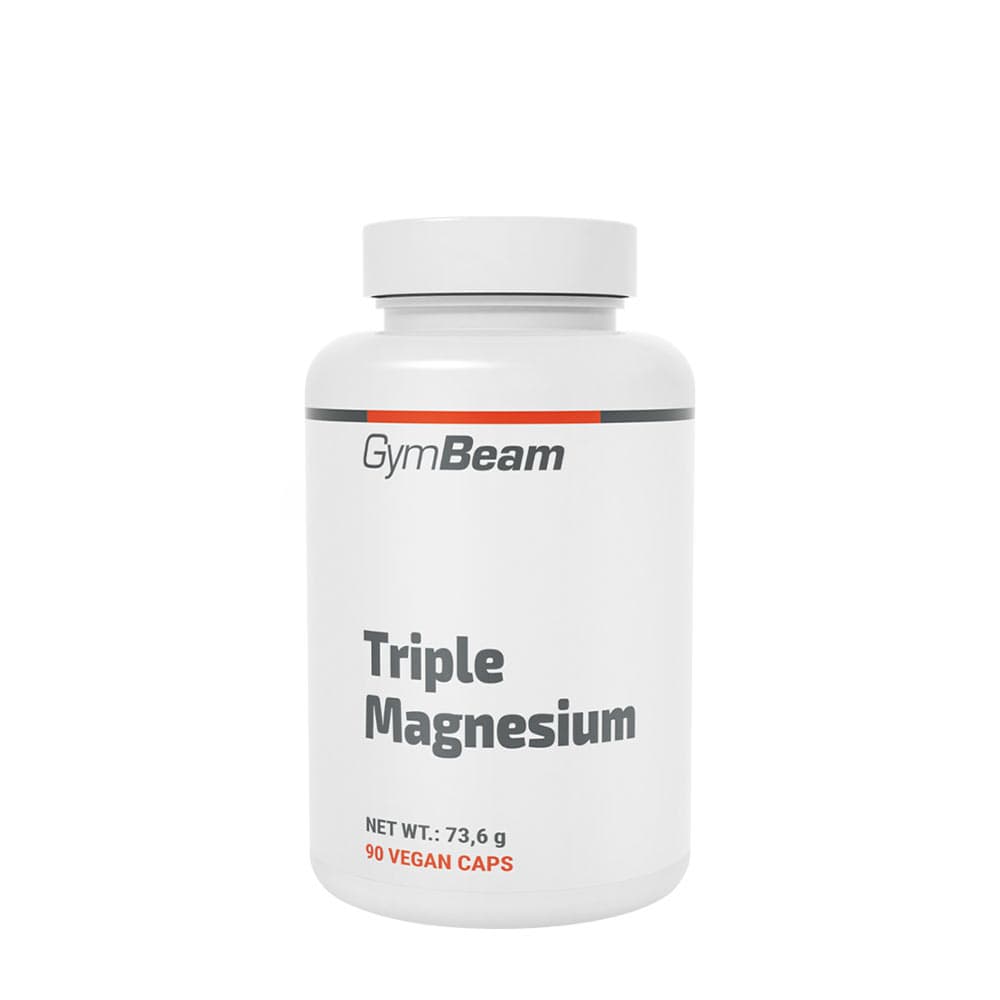 GymBeam - Triple Magnesium - 90 Kapseln – GymBeam packaging