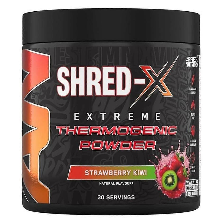 Shred-X Powder (Strawberry Kiwi - 300g) | Velocity-Fuel – Applied Nutrition verpakking
