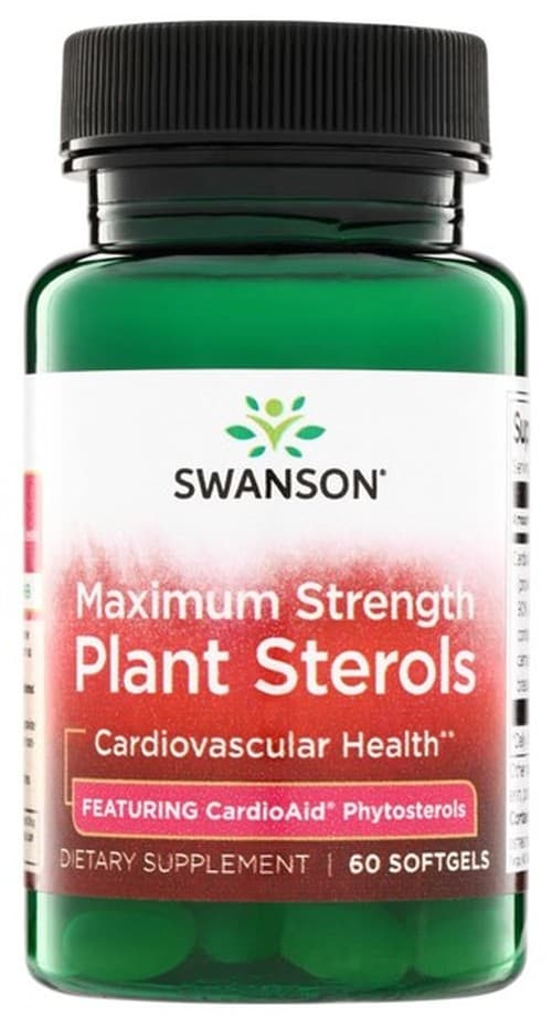 Swanson - Maximum Strength Plant Sterols 400 mg - 60 Weichkapseln
