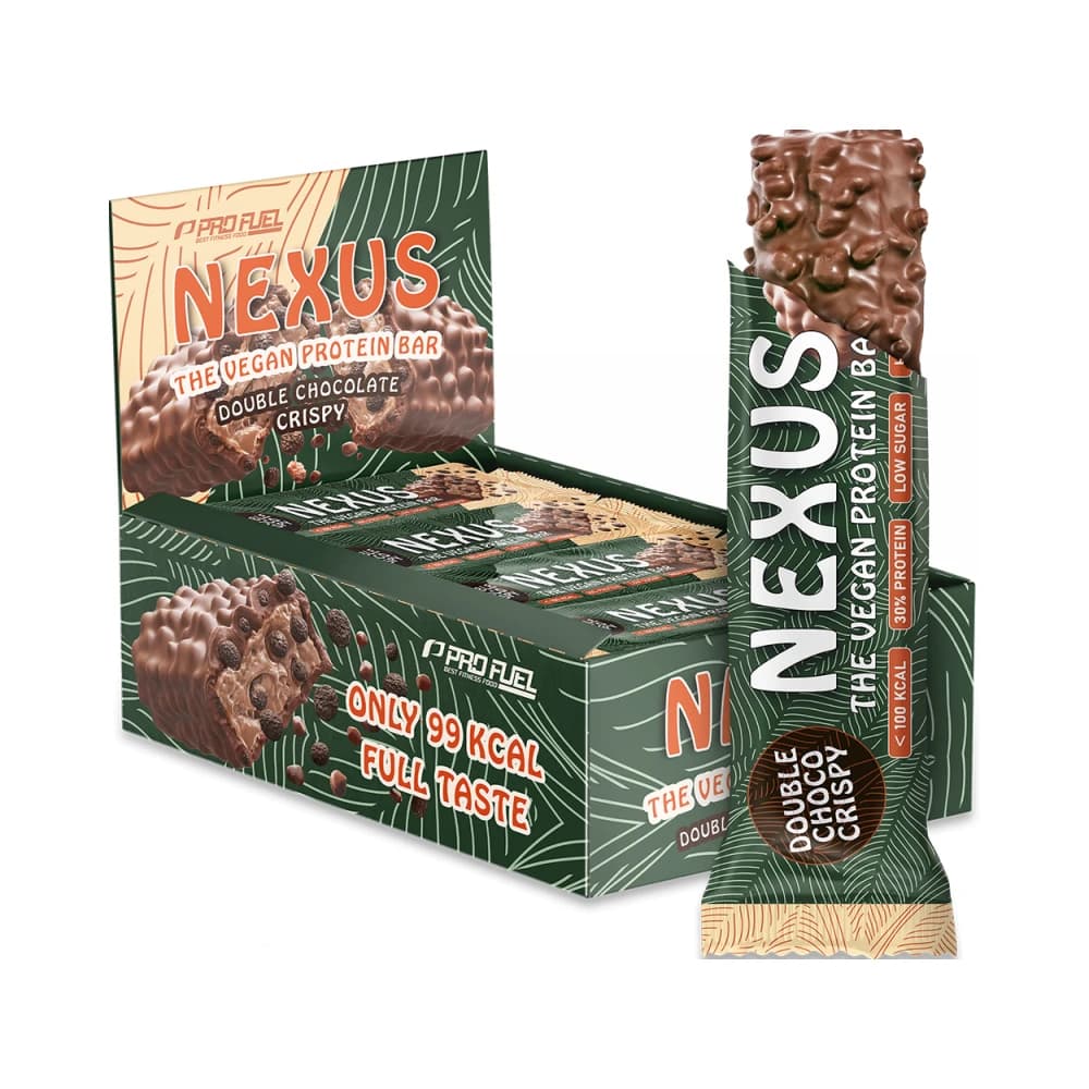 ProFuel Nexus Protein Bar – Double Chocolate Crispy (12x30g) – ProFuel opakowanie