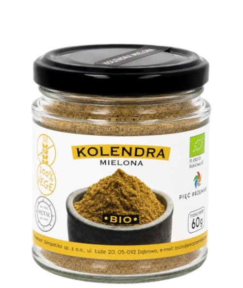 Pięć Przemian - Mielona Kolendra – Pięć Przemian opakowanie