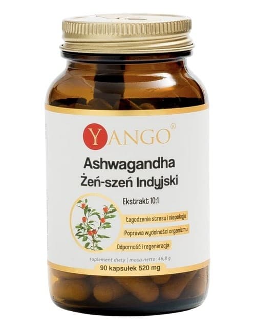 Yango - Ashwagandha Extract 10:1 - 90 kapslar