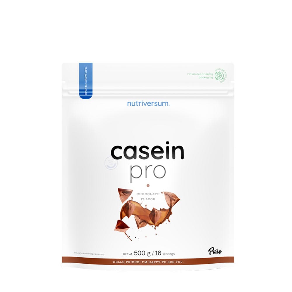 Nutriversum - Pure Caseine Pro - Cioccolato - 500g – Nutriversum packaging