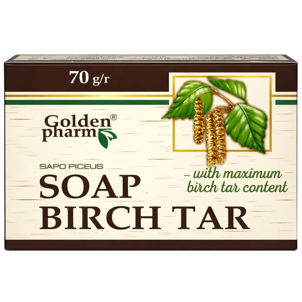 GoldenPharm - Tar Soap Bar 70g