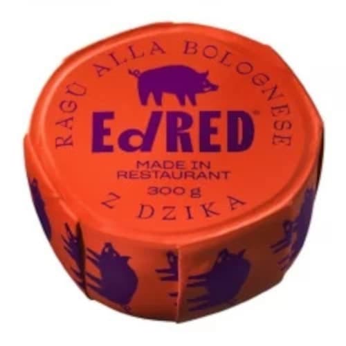 EdRED Ragu Alla Bolognese Z Dzika 300 g – EdRED förpackning