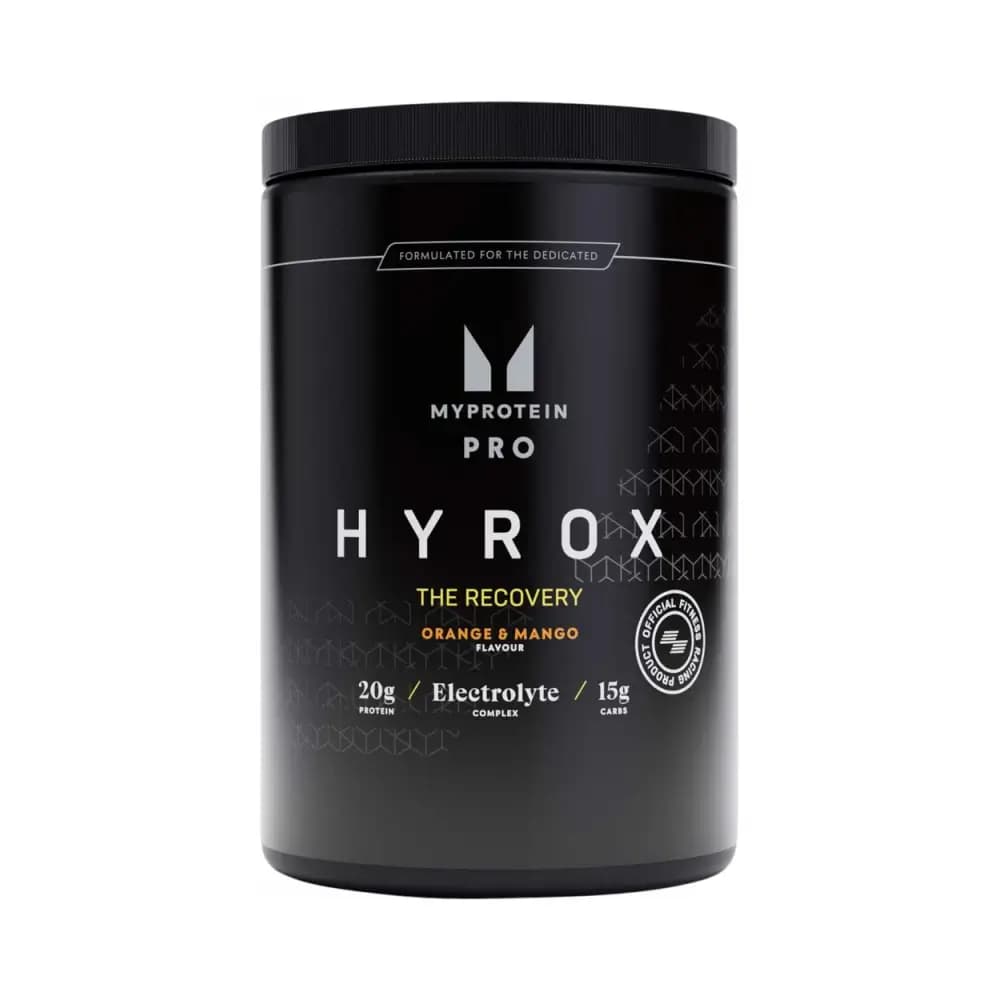 Myprotein - PRO x HYROX: The Recovery - Orange & Mango – Myprotein förpackning