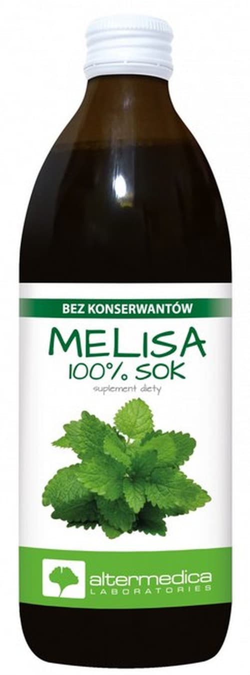 Alter Medica - Melissa 100% Juice 500ml