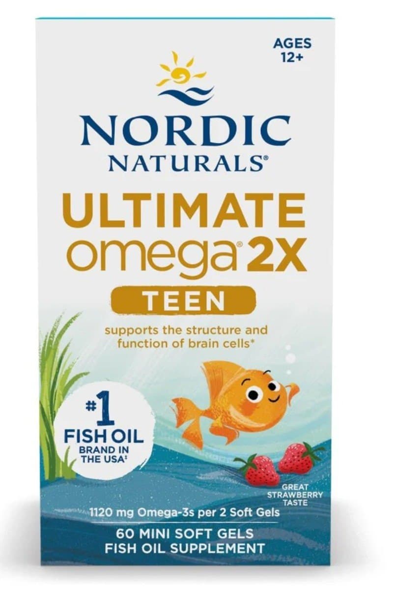 Nordic Naturals - Strawberry - 60 Mini Sgels