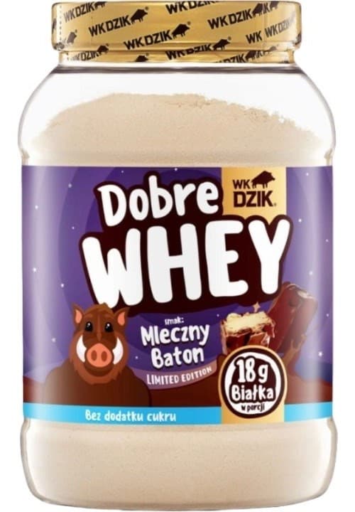 WK DZIK Odżywka Białkowa Mleczny Baton 700 g – DZIK opakowanie