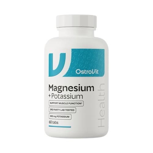 OstroVit - Magnesium + Potassium 60 tabletten – OstroVit verpakking