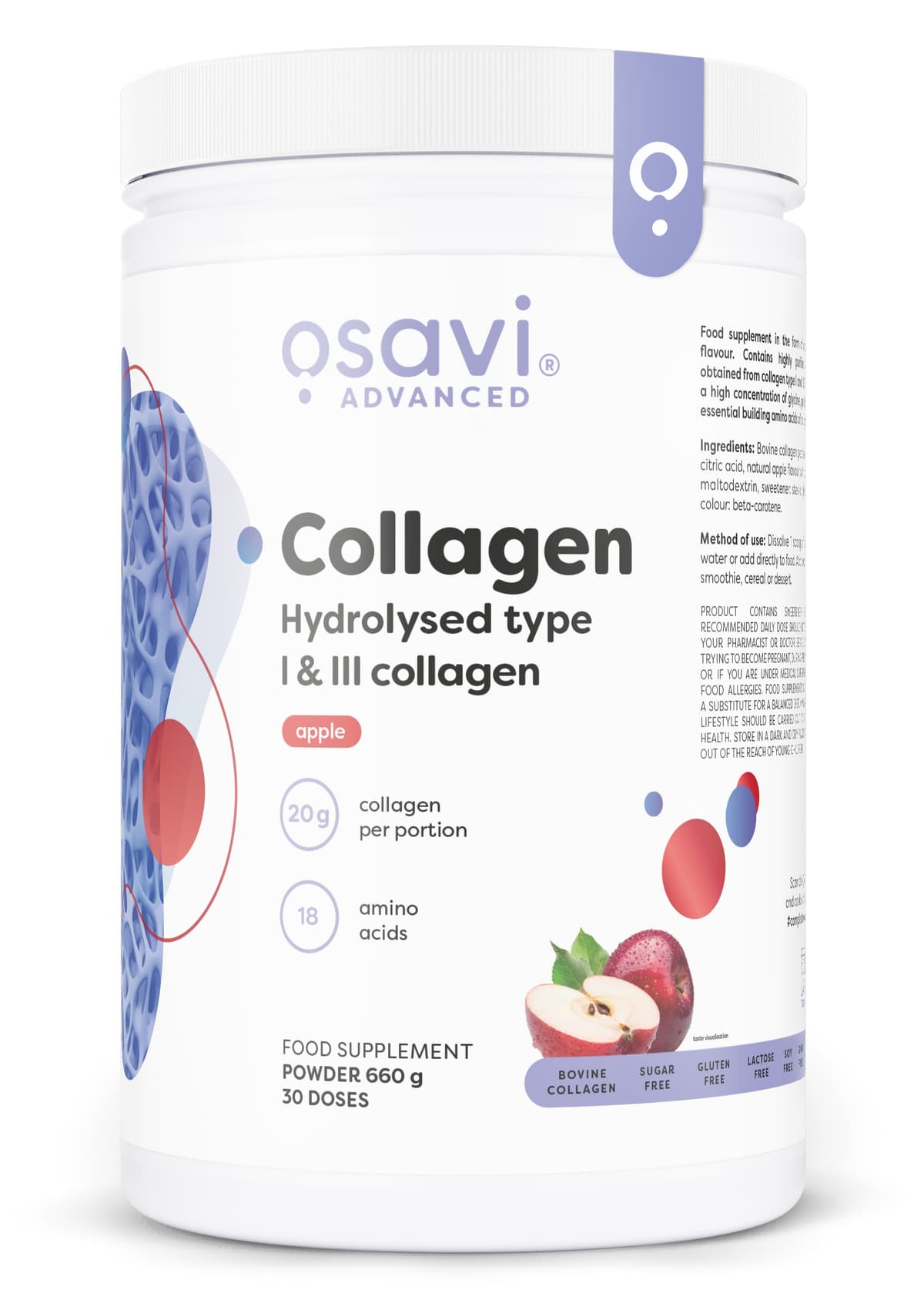 Osavi - Hydrolyzed Collagen Type I & III – Osavi packaging