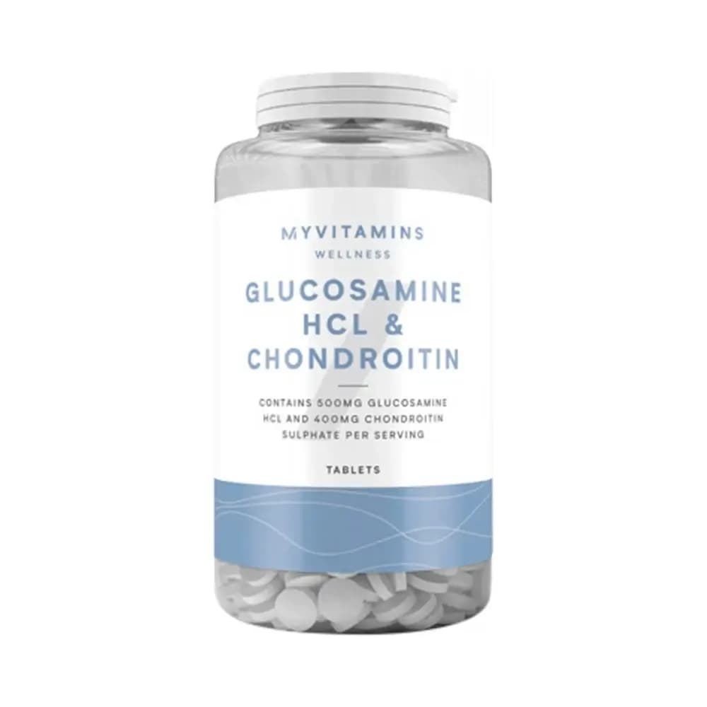 Myprotein (Myvegan) - Myvitamins Glucosamine HCL & Chondroitin 900mg - Unflavoured – Myprotein packaging