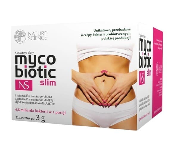 Nature Science - Mycobiotic Slim - 63g (21 Sachets × 3g)