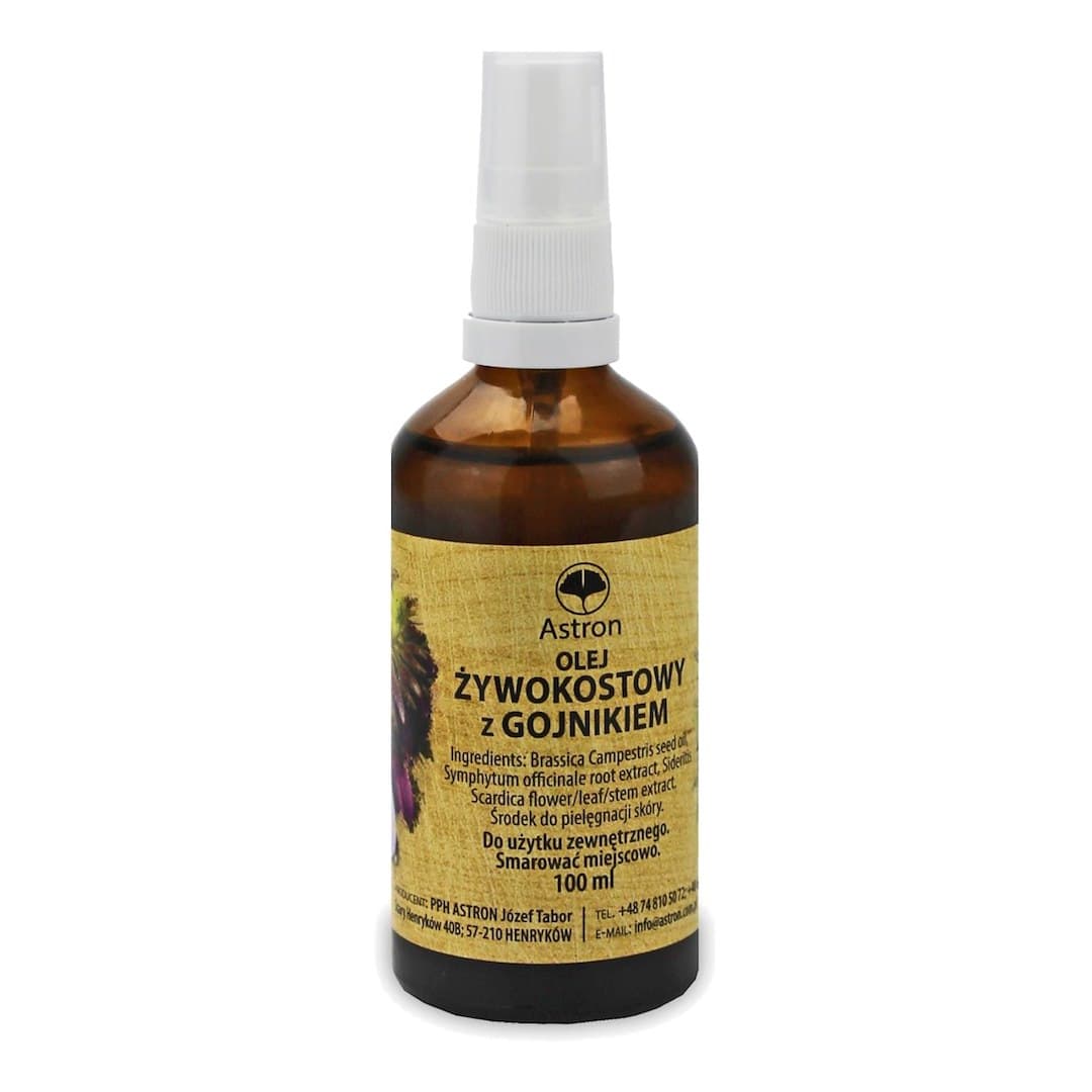 Astron - Comfrey Oil With Plantain - 100ml – Astron emballage