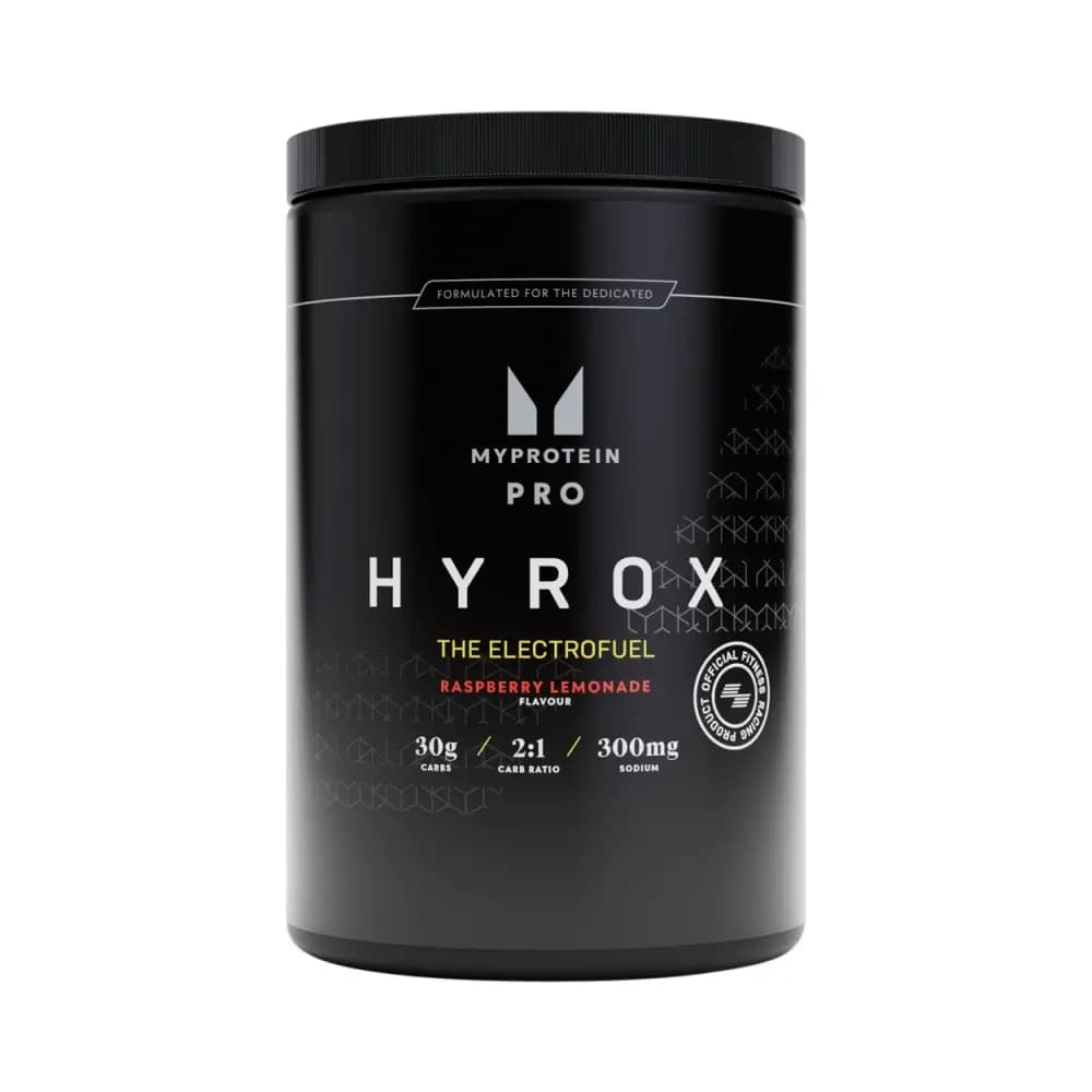 Myprotein (Myvegan) - Pro X Hyrox: The Electrofuel - Raspberry Lemonade – Myprotein packaging