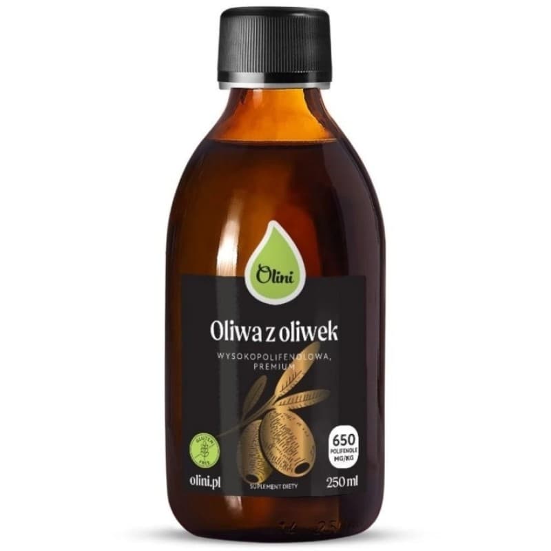 Olini Oliwa z oliwek wysokopolifenolowa 250 ml – olini emballage
