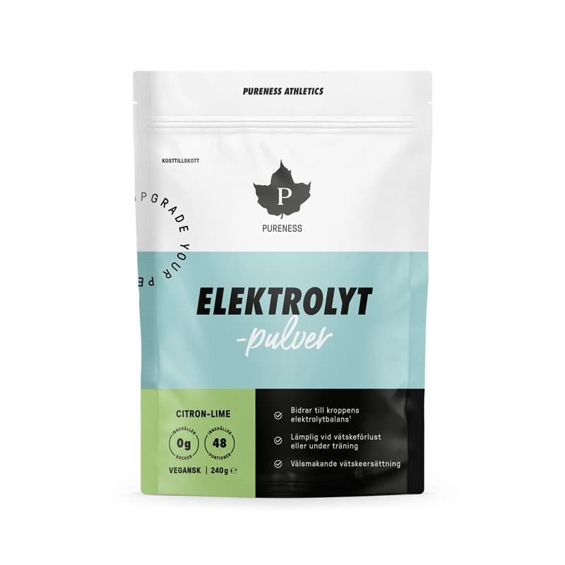 Electrolyte Powder Lemon Lime 240g | Pureness – Pureness packaging
