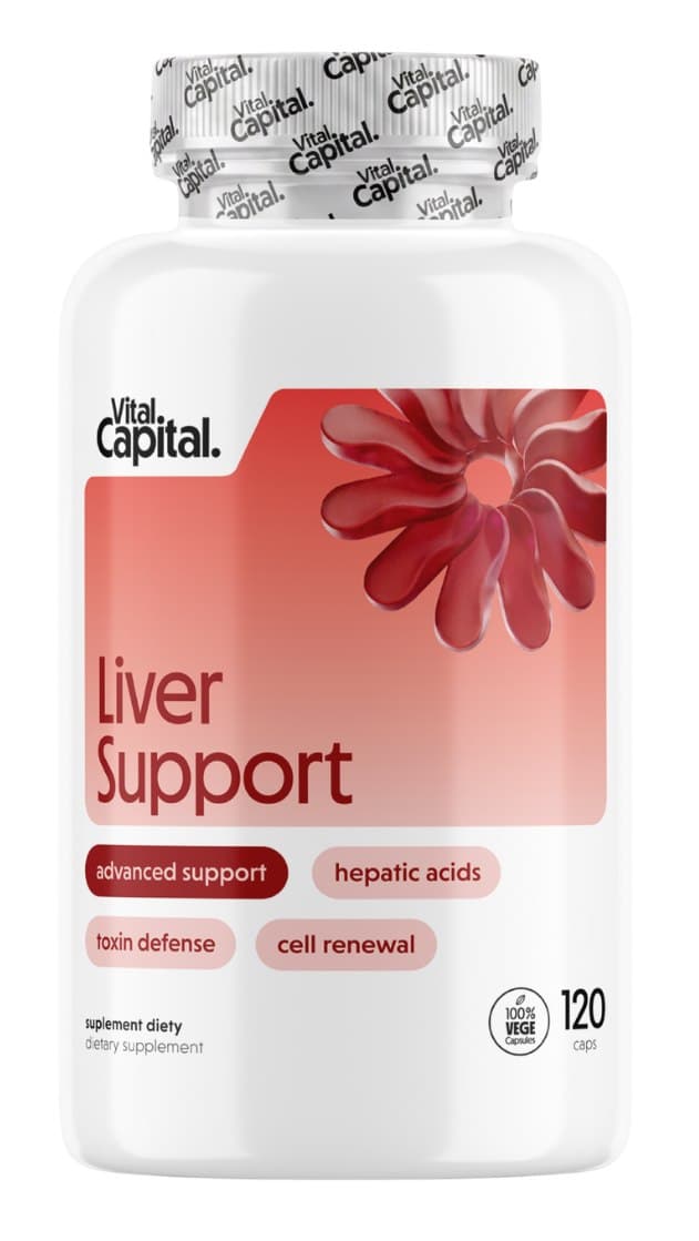 Vital Capital - Liver Support 60 kapsler – Vital Capital emballage