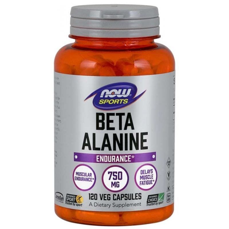 NOW Foods - Beta-Alanine 750mg - 120 Kapseln