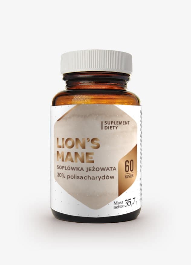 Hepatica Lion'S Mane 500 mg - 60 cápsulas – Hepatica packaging