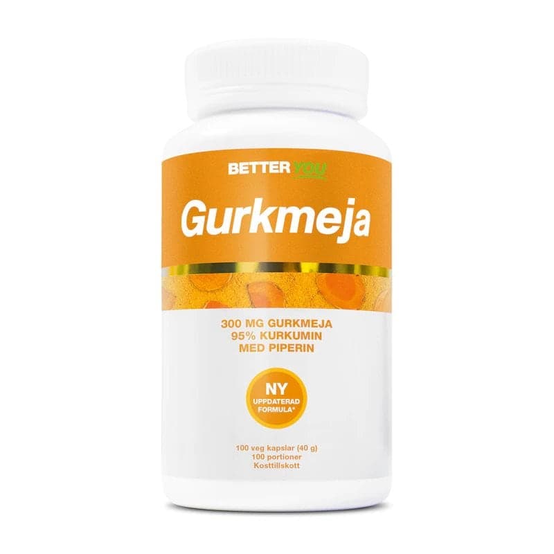 Cúrcuma 100 cápsulas – Better You empaque