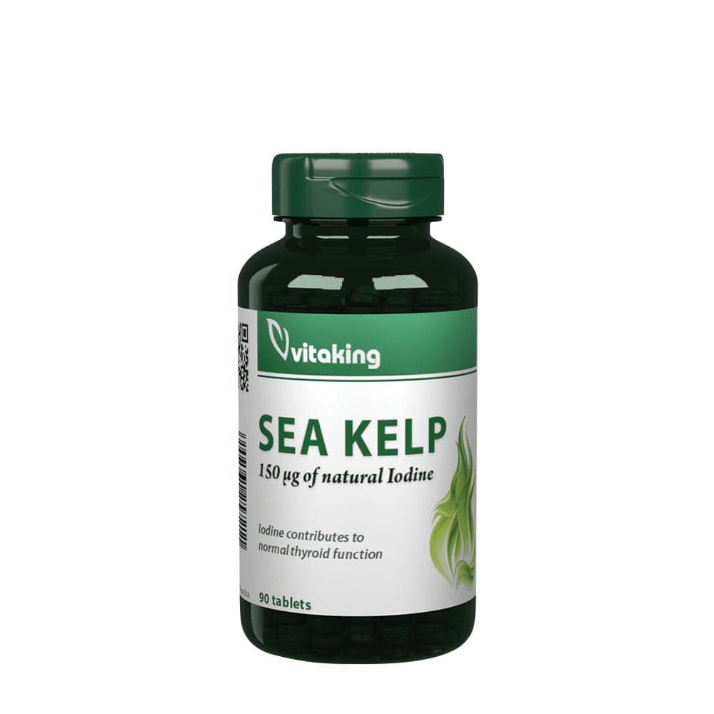 Vitaking Sea Kelp - 90 comprimidos – Vitaking embalagem
