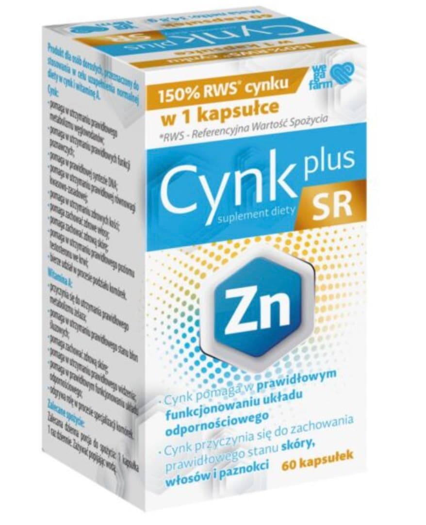 WegaFarm Zink Plus SR 60 Kapseln – WegaFarm Verpackung