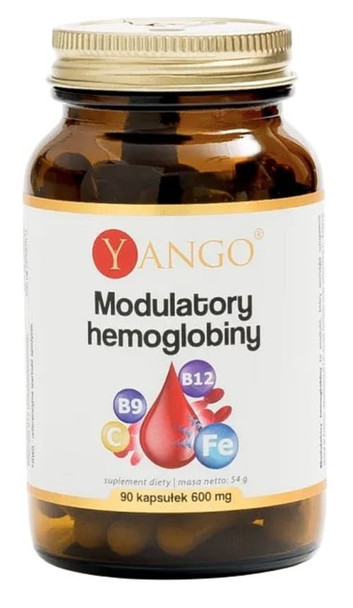 Yango Hemoglobin Modulators 30 tabletas – Yango empaque