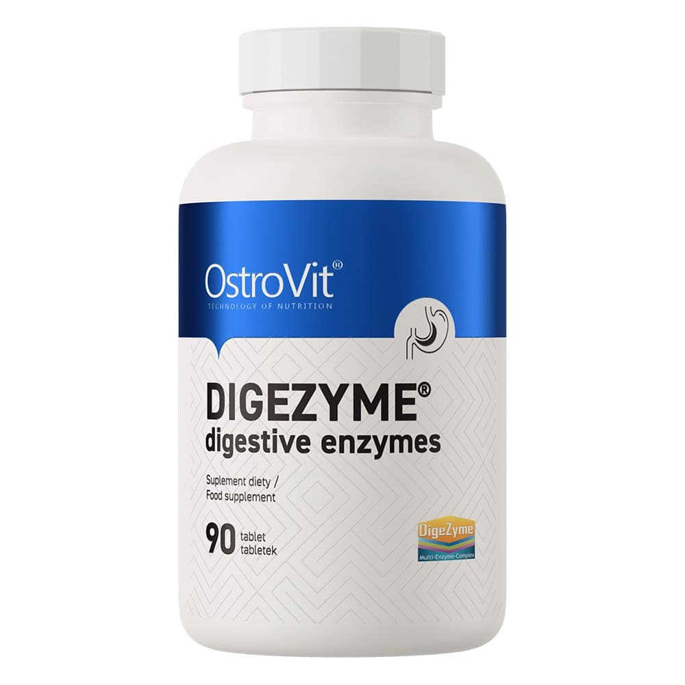 OstroVit Digestive Enzymes - 90 Tabletten – OstroVit Verpackung
