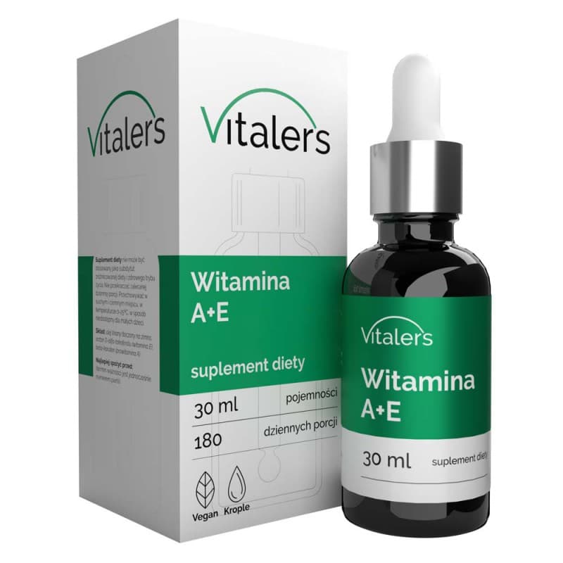 Vitaler's Vitamina A + E 800 µg 12 mg 30 ml – Vitalers packaging