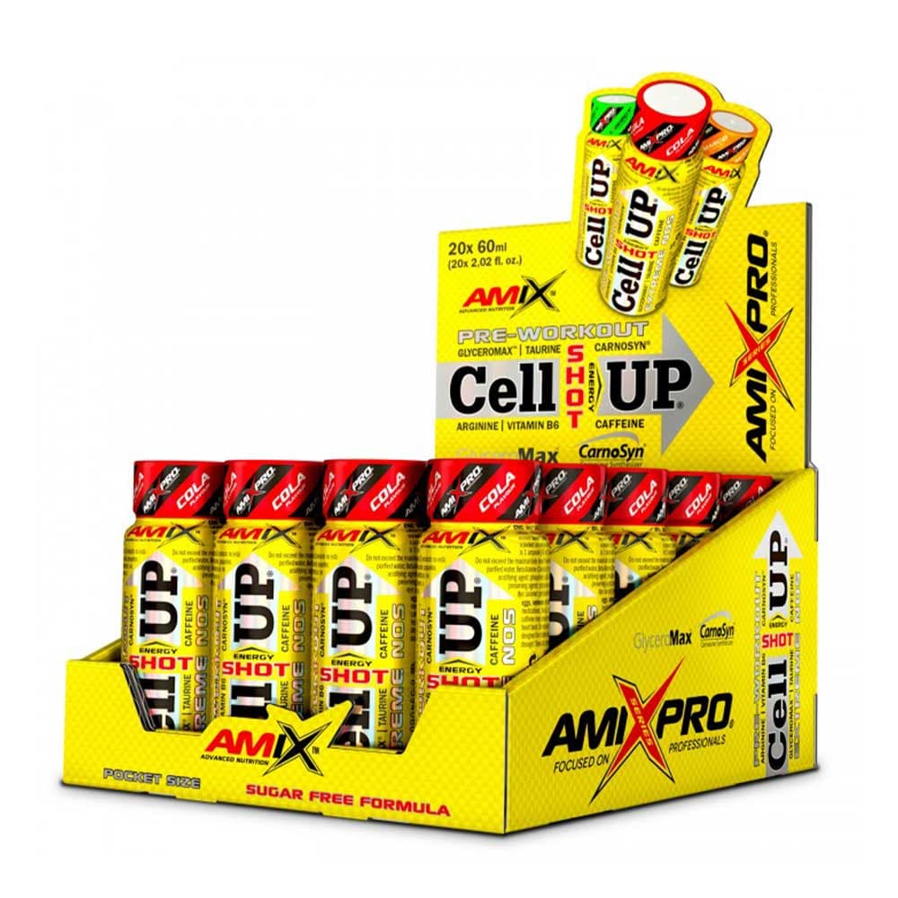 Amix - Cell UP Shot - Boisson Énergétique Pré-Workout – Amix emballage