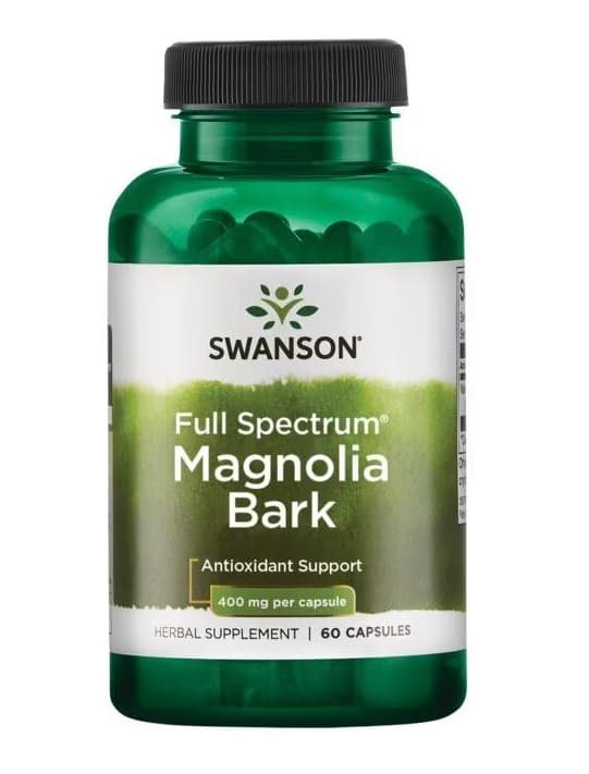 Swanson Full Spectrum Magnolia Bark 400mg - 60 Kapseln