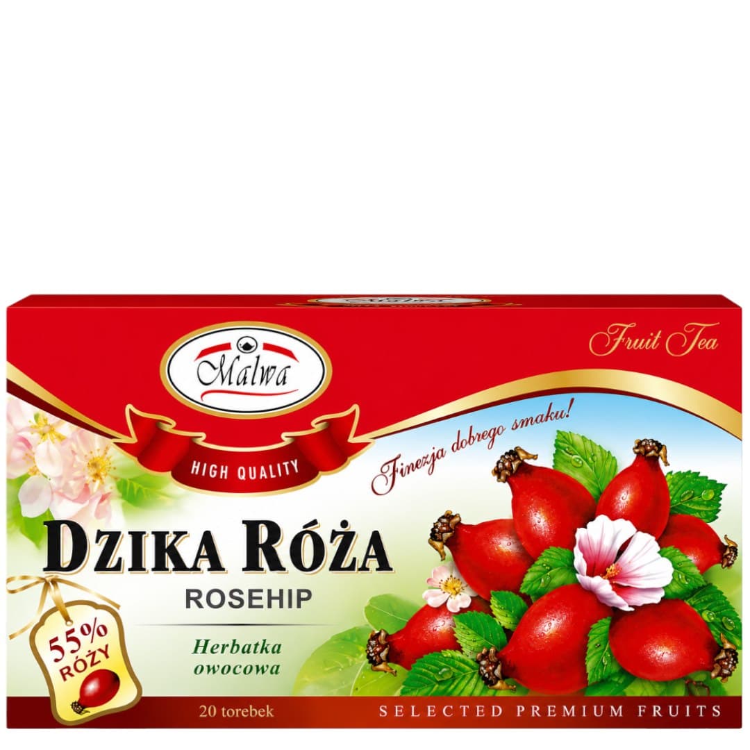 Malwa - Wild Rose Tea 20*2g – Malwa packaging