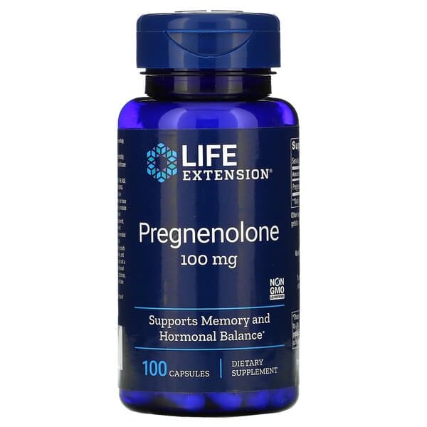 Life Extension - Pregnenolone - Hormone Support – Life Extension packaging