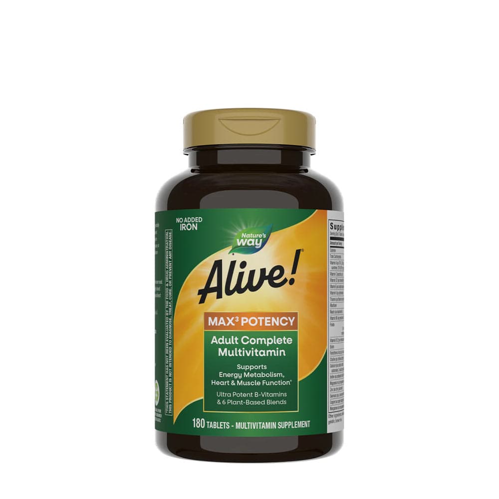 Nature's Way - Alive! Max3 Potency Erwachsenenvollständiges Multivitamin