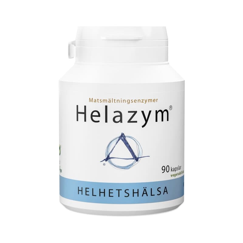Helazym 90 cápsulas | Helhetshälsa – Helhetshälsa embalagem