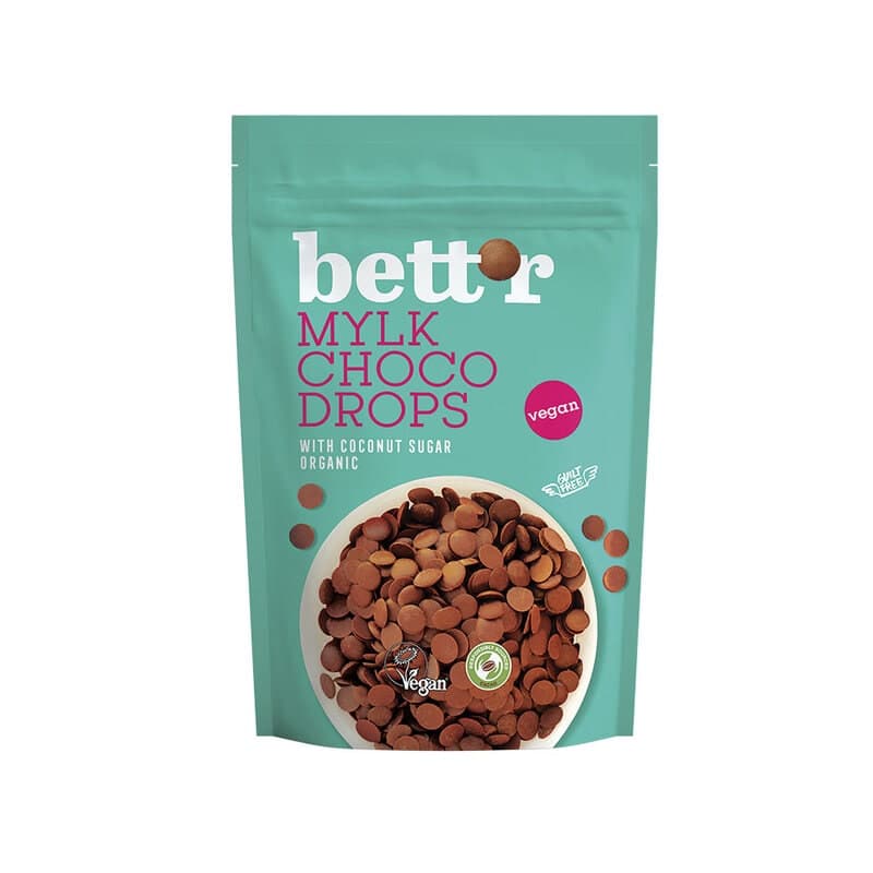 Mylky chocolade drops 200g | Bett'r – Bett'r verpakking
