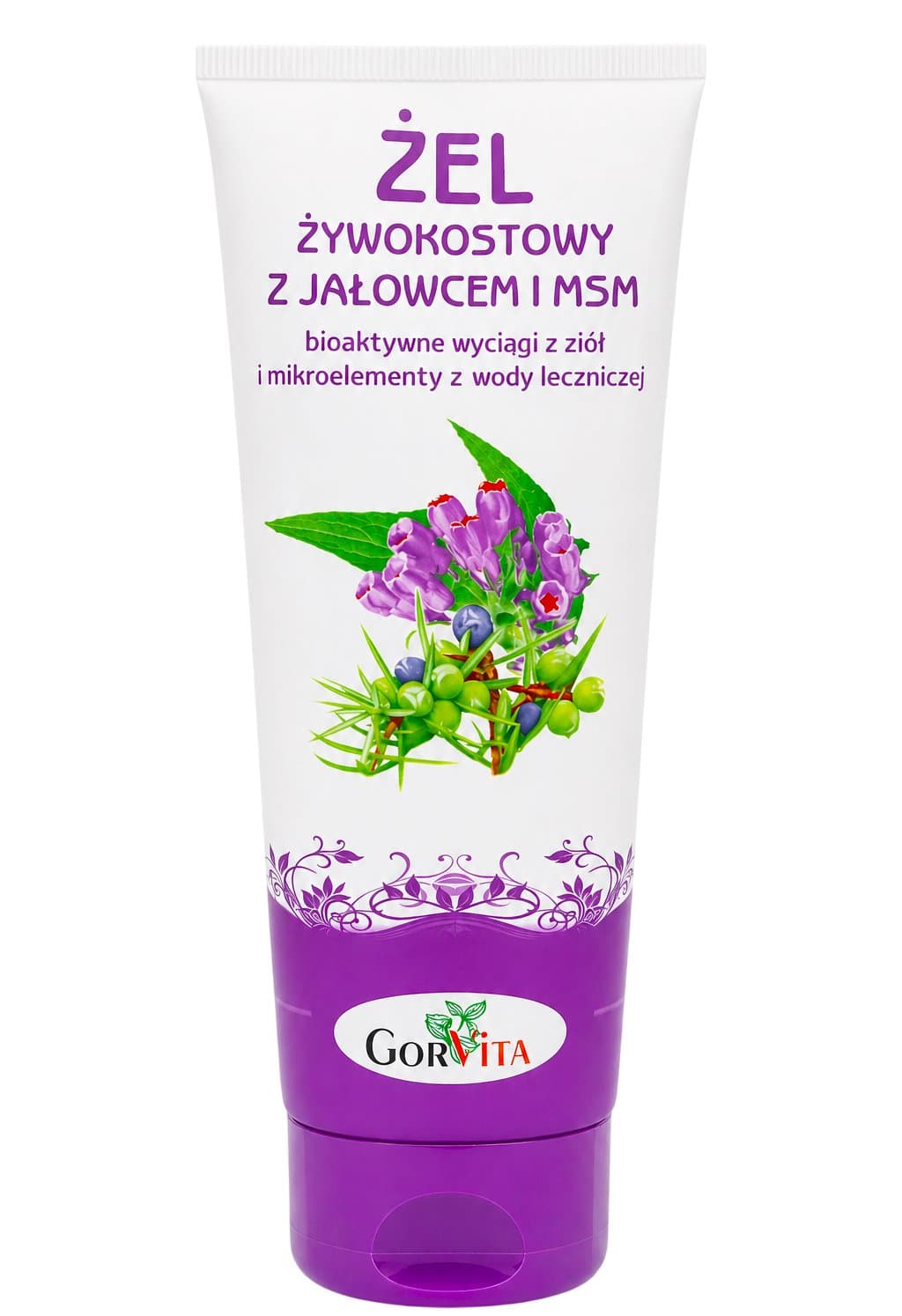 Gorvita - Comfrey Gel z jałowcem i MSM 200 ml – Gorvita opakowanie