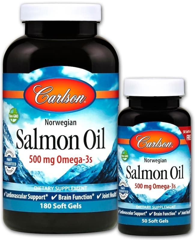 Carlson Labs - Norwegian Salmon Oil 180 + 50 Kapsler