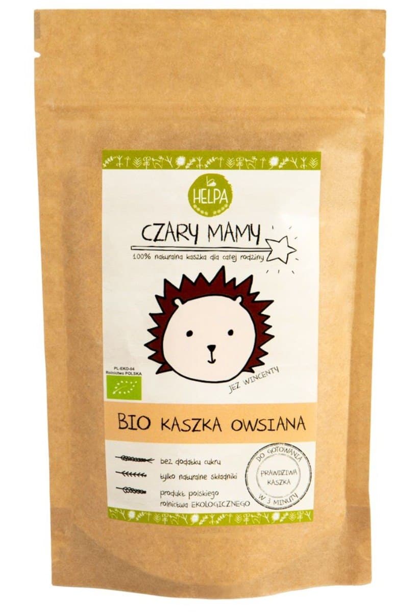 Helpa Kaszka Owsiana Bez Dodatku Cukrów BIO 200 g