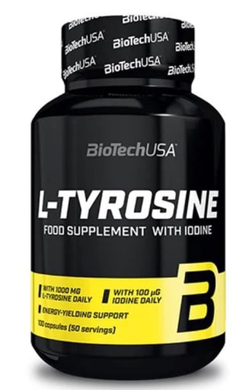 BioTechUSA - L-Tyrosin - 100 Kapseln – Verpackung