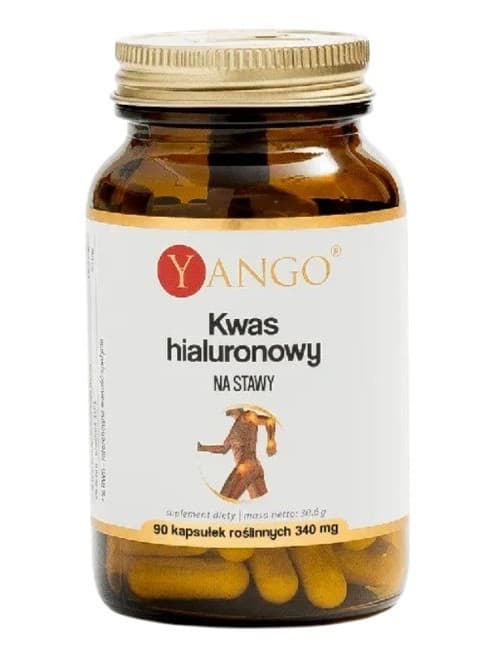 Yango - Hyaluronsäure für die Gelenke (90 Kapseln) – Yango Verpackung