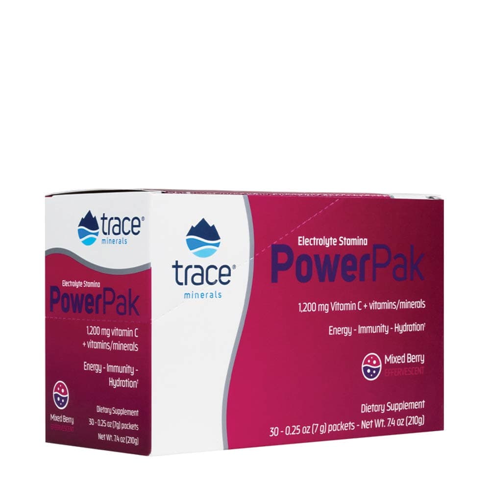Trace Minerals - Electrolyte Stamina Power Pak – Trace Minerals förpackning
