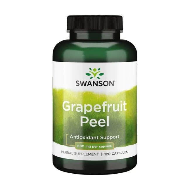 Swanson Grapefruit Peel - 600 mg - 120 kapslar