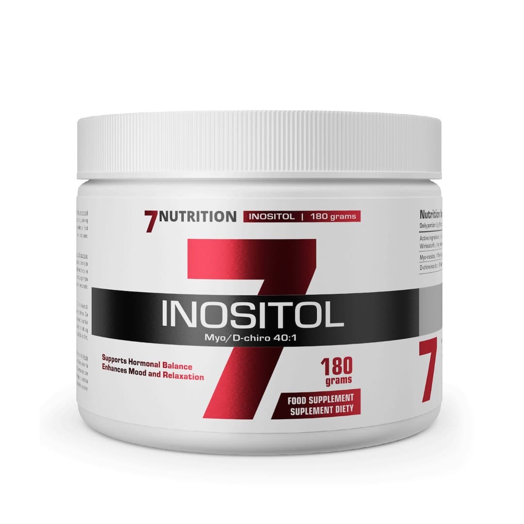 7Nutrition Inositol 180g Polvo – 7 Nutrition empaque